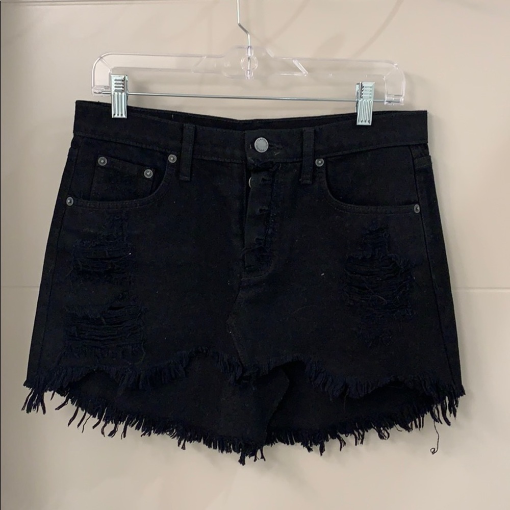 CarMar distressed skirt